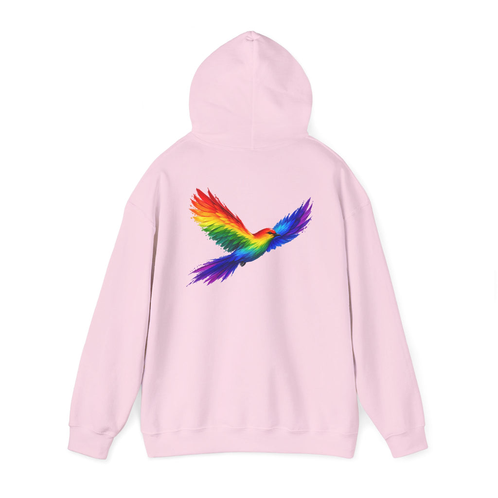Equality Is Not Political Hoodie — Rainbow Phoenix Pride Sweatshirt