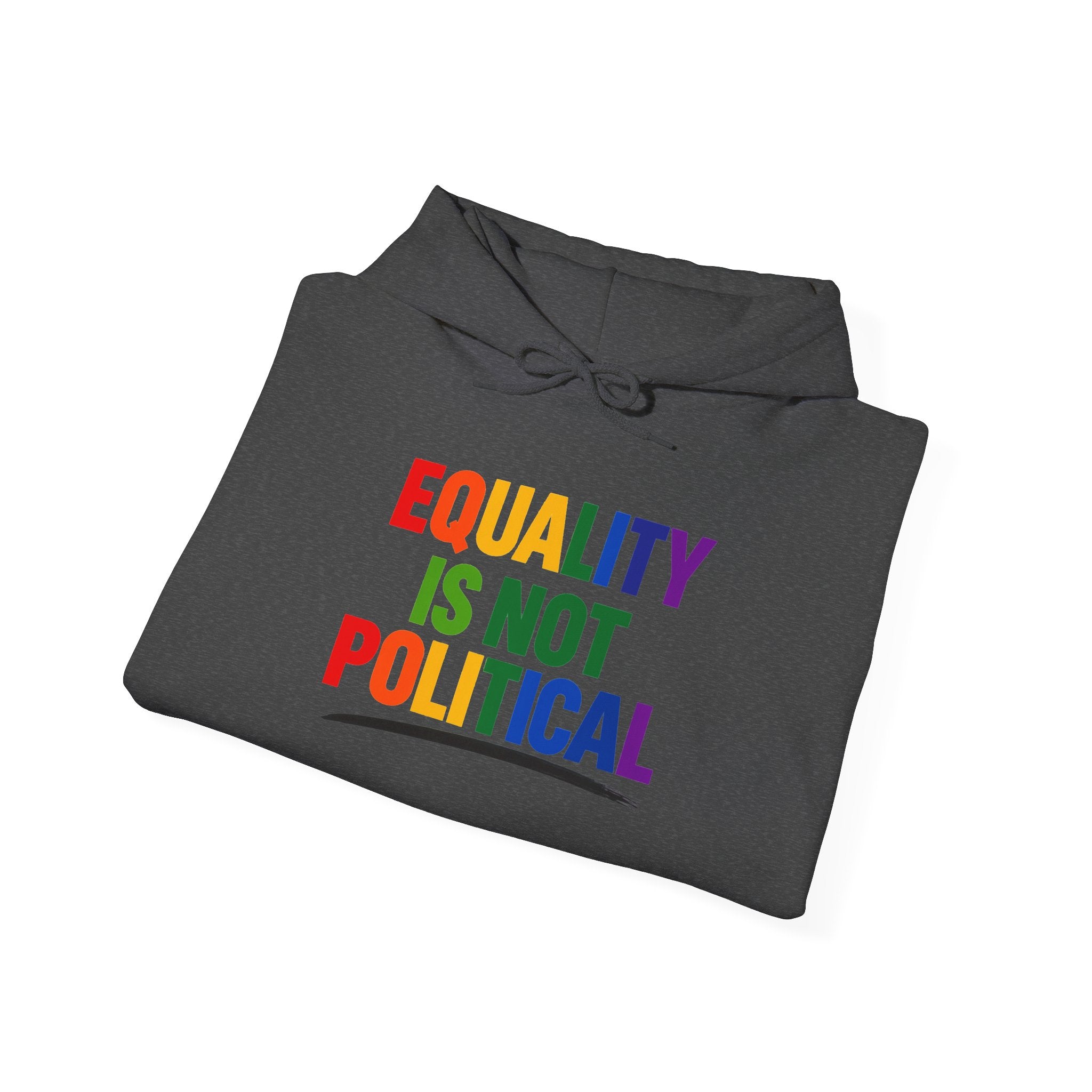 Equality Is Not Political Hoodie — Rainbow Phoenix Pride Sweatshirt