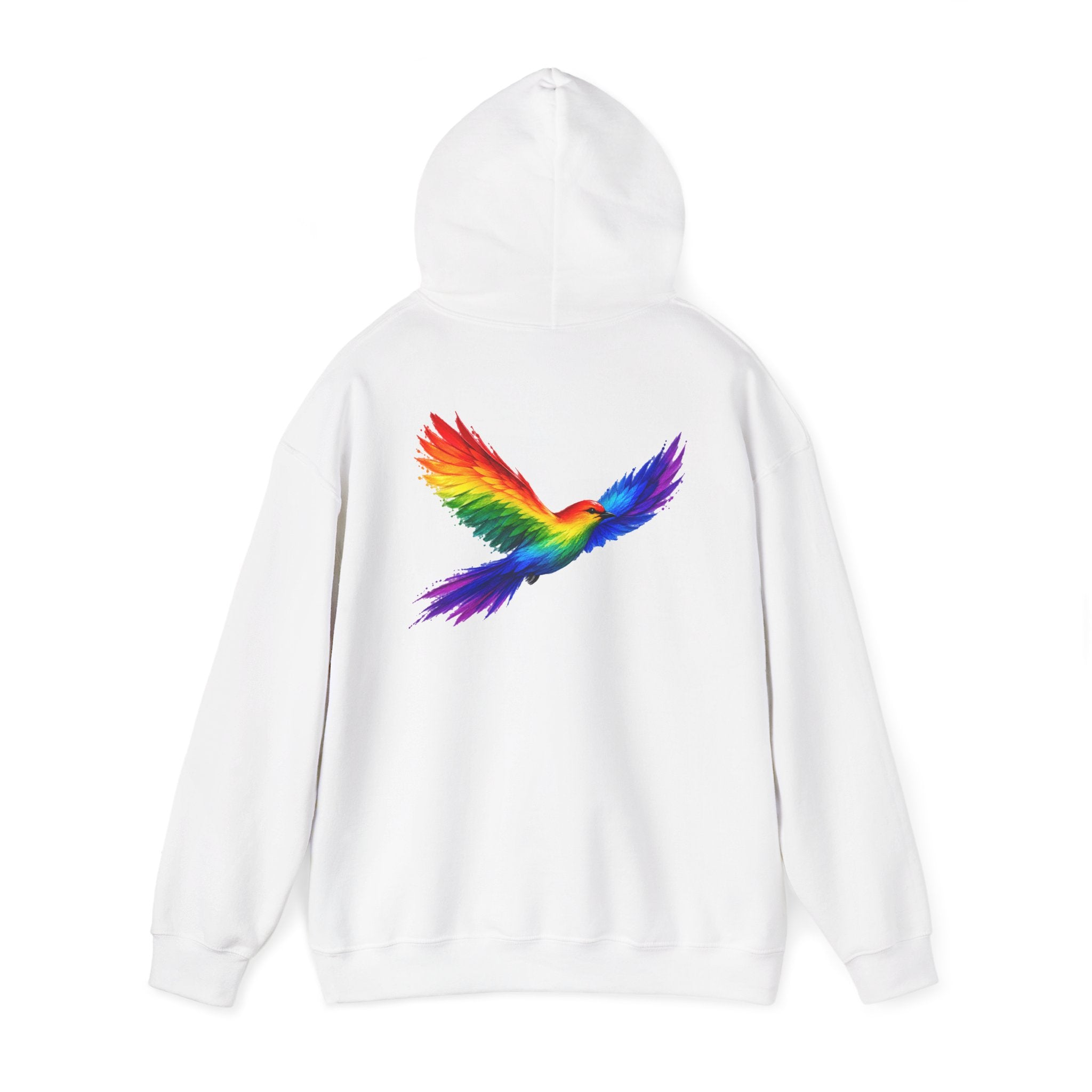 Equality Is Not Political Hoodie — Rainbow Phoenix Pride Sweatshirt