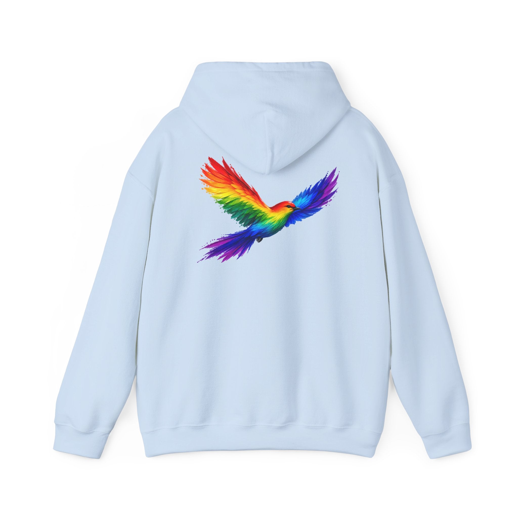 Equality Is Not Political Hoodie — Rainbow Phoenix Pride Sweatshirt