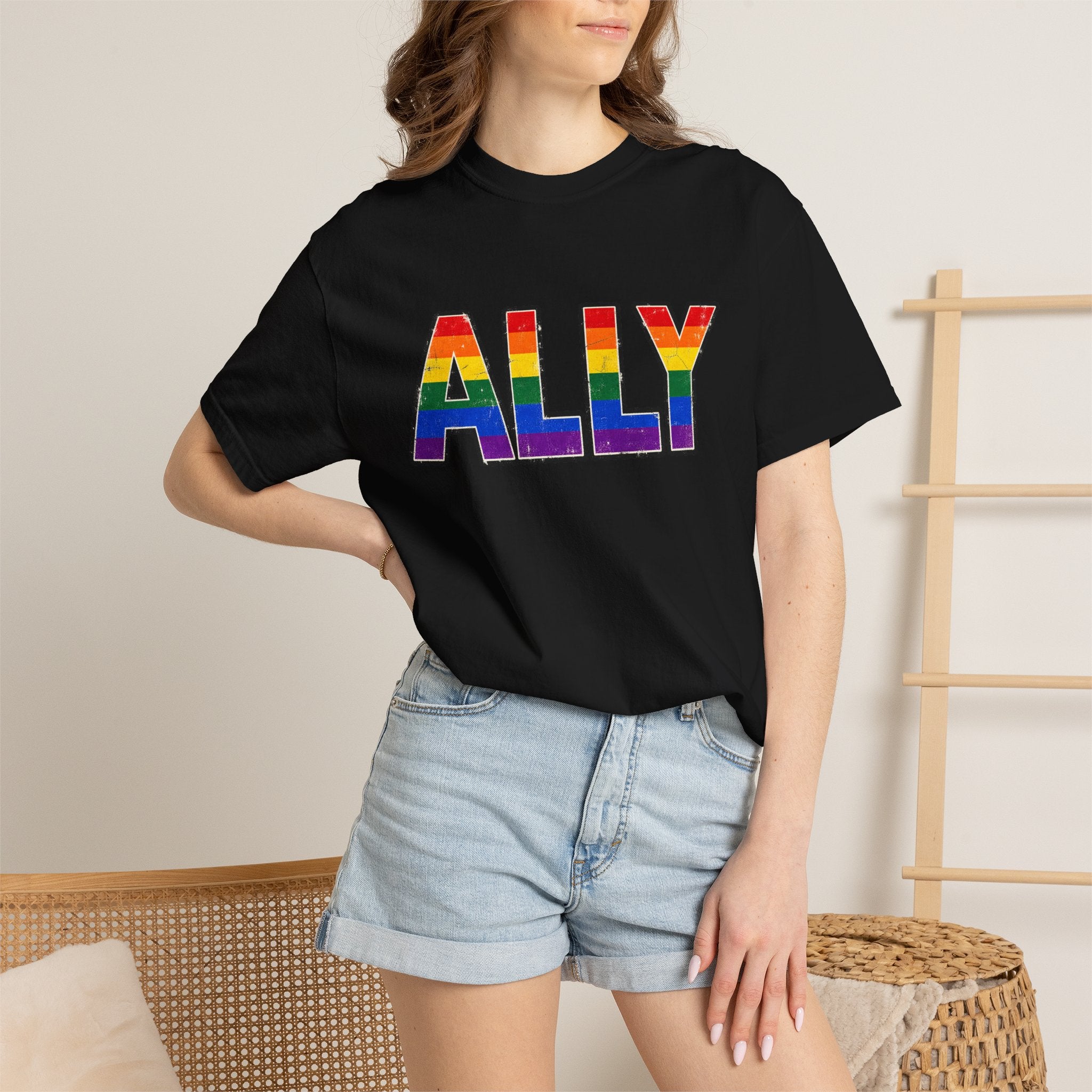 ALLY Rainbow Pride T-Shirt