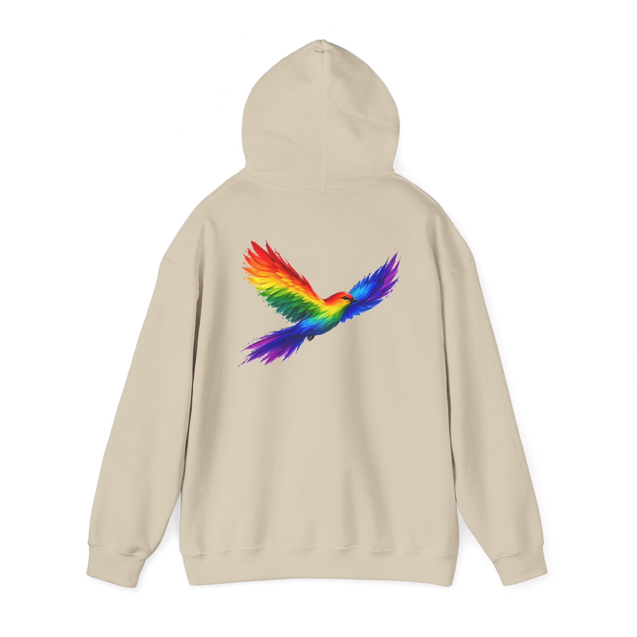 Equality Is Not Political Hoodie — Rainbow Phoenix Pride Sweatshirt