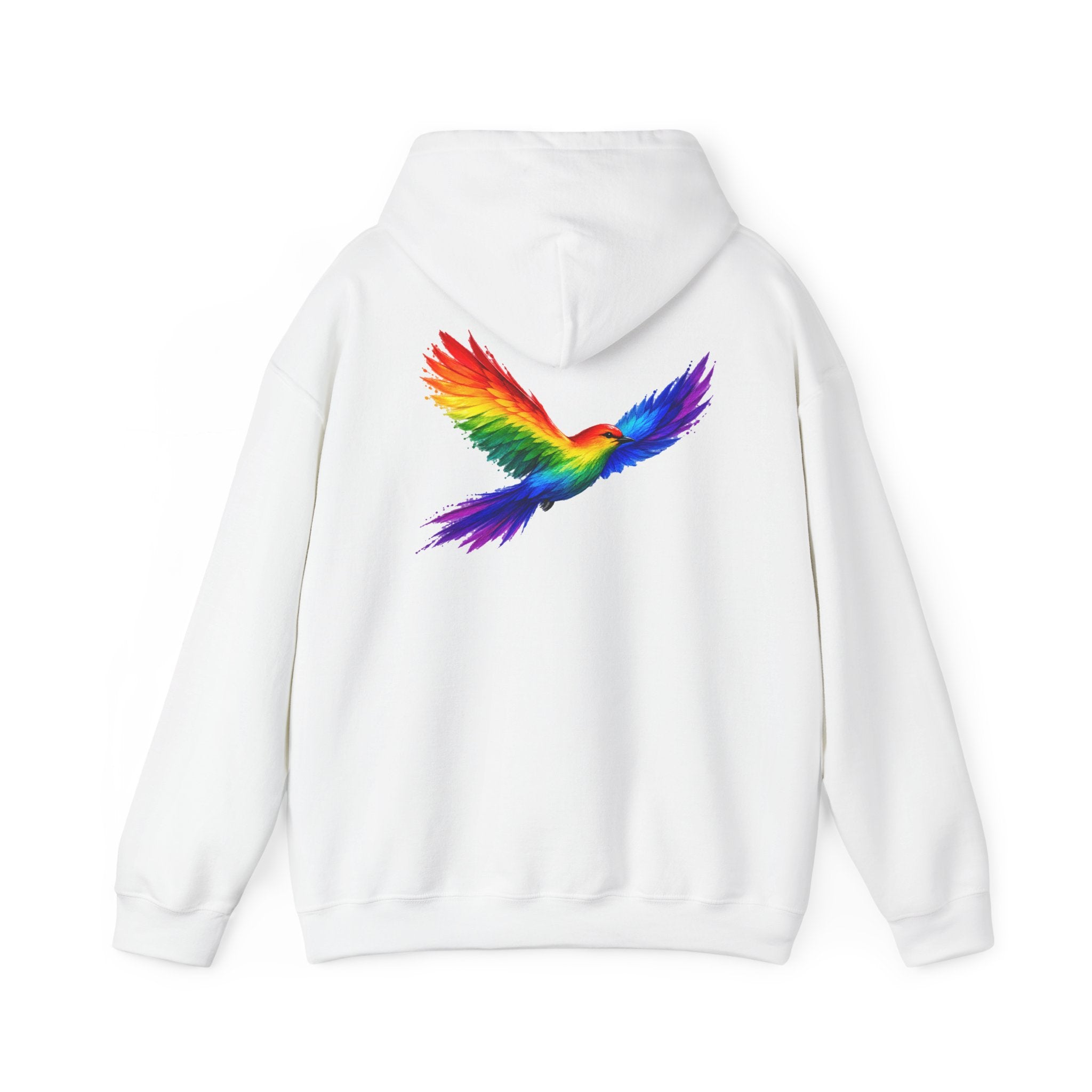 Equality Is Not Political Hoodie — Rainbow Phoenix Pride Sweatshirt