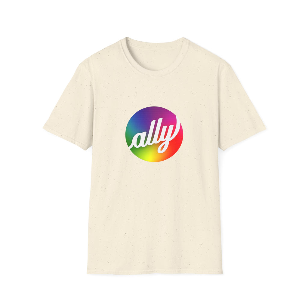 Ally Rainbow Pride T-Shirt — Inclusive LGBTQ+ Support Tee
