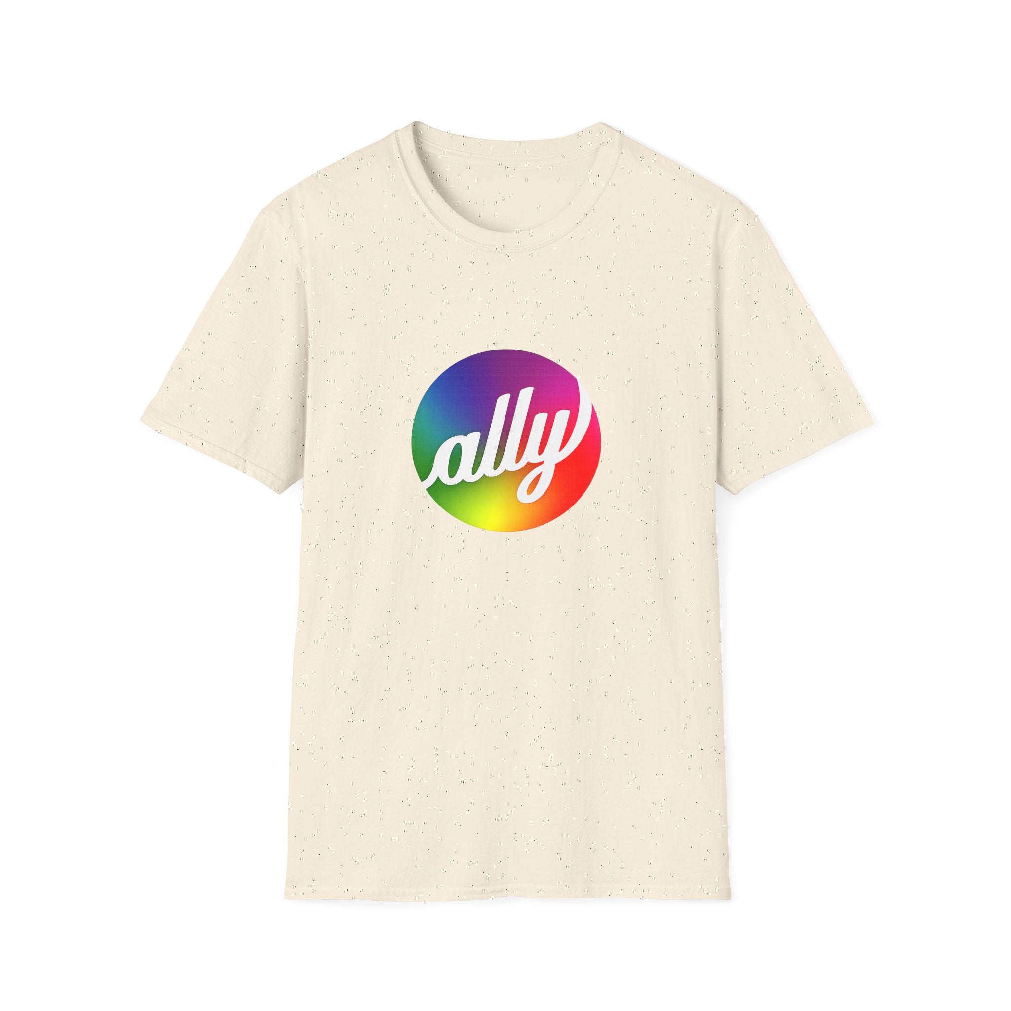 Ally Rainbow Pride T-Shirt — Inclusive LGBTQ+ Support Tee