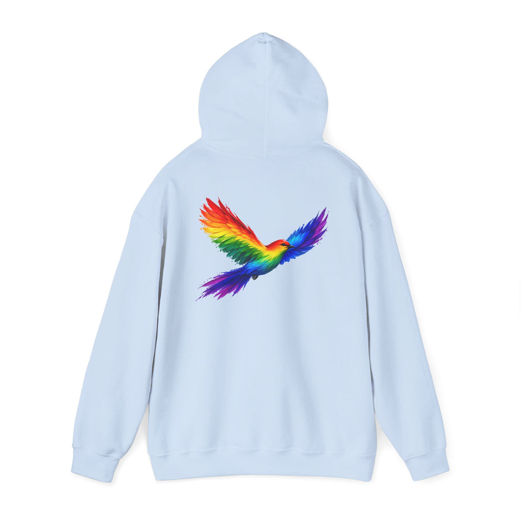 Equality Is Not Political Hoodie — Rainbow Phoenix Pride Sweatshirt