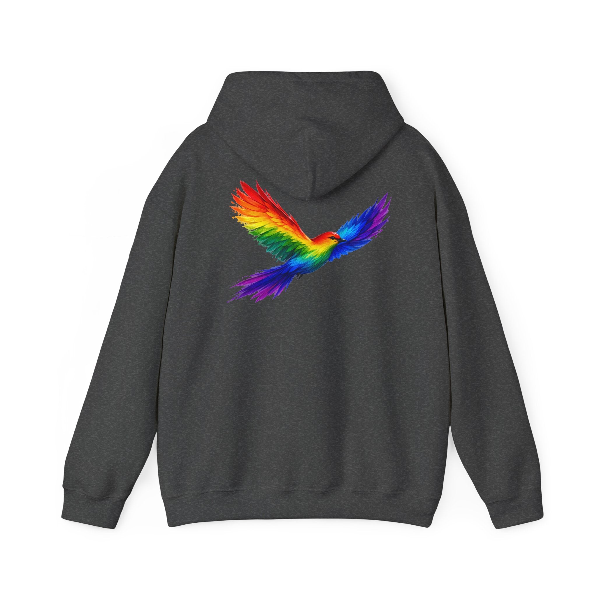 Equality Is Not Political Hoodie — Rainbow Phoenix Pride Sweatshirt