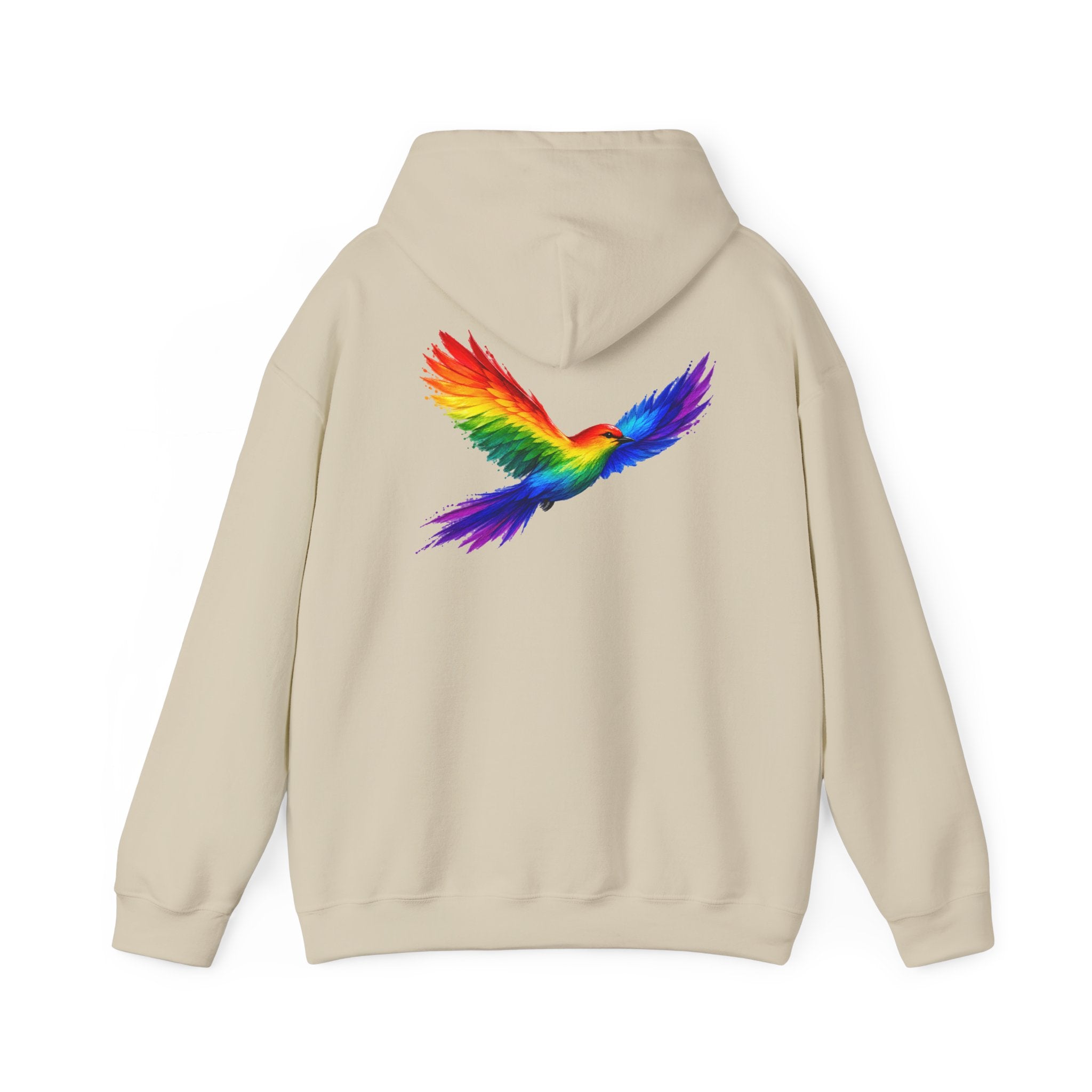 Equality Is Not Political Hoodie — Rainbow Phoenix Pride Sweatshirt