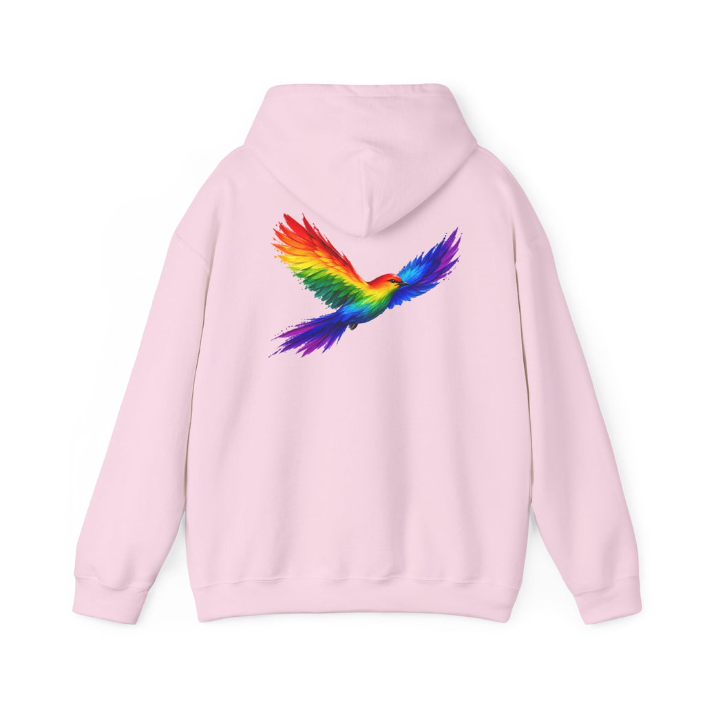 Equality Is Not Political Hoodie — Rainbow Phoenix Pride Sweatshirt