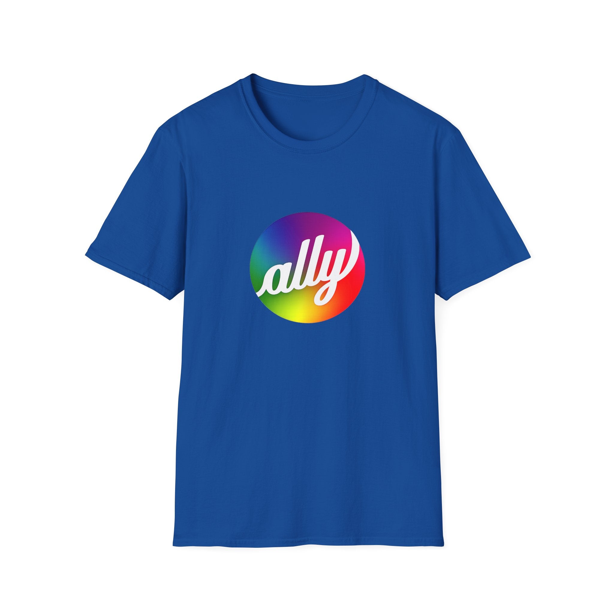 Ally Rainbow Pride T-Shirt — Inclusive LGBTQ+ Support Tee